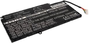 Batteri P41G002 for Dell, 11.1V, 4600 mAh