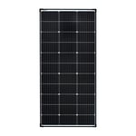enjoy solar Panneau solaire monocristallin 150 W 12 V, panneaux solaires de 182 mm, 10 barres de bus. Panneau solaire idéal pour camping-car, balcon, abri de jardin, bateau