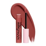 NYX Professional Makeup Lip Lingerie XXL Matte Liquid Lipstick, Warm Up