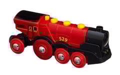 Brio - Locomotive rouge puissante à piles