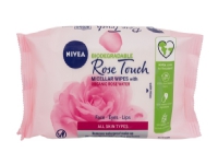 Rose Touch Micellar Wipes With Organic Rose Water (W,25 pcs)