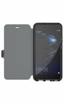 Huawei P10 Tech21 Evo FlexShock Wallet Phone Case for with Card Holder - Black