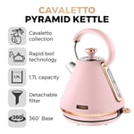 Tower Cordless Kettle,  T10044PNK - Cavaletto 1.7L 3KW Fast Boil in Pink