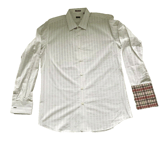 Paul Smith LONDON LS Stripe Shirt tartan inside cuff