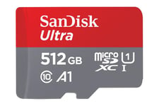 SanDisk Ultra - flashhukommelseskort - 512 GB - microSDXC UHS-I