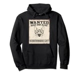 Wanted Dead Or Alive Schroedingers Cat Funny Physics Pullover Hoodie