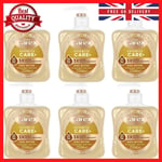 Carex Advanced Care Shea Butter Antibacterial Hand Wash Pack of 6, Hand Soap 3X