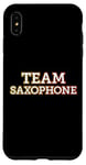 Coque pour iPhone XS Max Blague Saxophone pour Saxophonistes ou Équipe Saxophone