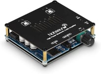 HiFi Bluetooth 5.0 Digital Amplifier 2.0 Channel Home Stereo Power Amp 100W+100W