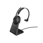 Jabra Evolve2 65 Link380a Ms Mono W Stand Black