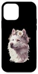 Coque pour iPhone 12 mini Fleur Husky