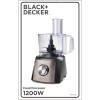 BLACK+DECKER Black+Decker Kjøkkenmaskin 1200W Brushed ES9250050B