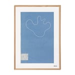 Alvar Aalto Art Juliste 50x70 cm, Sketch Blue