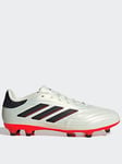 adidas Men's Copa Pure II Firm Ground Football Boots - Black/Red, Black, Size 9.5, Men