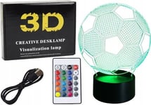 Leantoys Light Trådlös 3D-Boll Staty Led Pilot