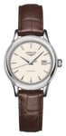 LONGINES L43744792 Flagship | Beige Dial | Brown Leather Watch