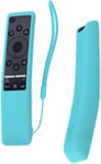 Bleu turquoise Housse ¿¿tui de Protection en Silicone pour Telecommande Samsung BN59-01312A BN59-01330B UHD 4K Smart TV Remote