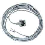Mains Cable for VAX Vacuum Cleaner Hoover Lead Grey 8M Corded Models
