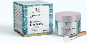 Ocean Blue Australian Clay Mask by Serenus Beauty | Detoxifying - Skin Cleansing