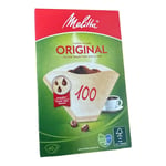 Melitta Coffee Filter Original - Compostable Coffee Paper Filter - 40 Pack 