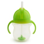 Munchkin Tip & Sip Click Lock Weighted Straw Trainer Cup Green 6m+ 207ml