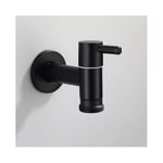 Unbranded 304 Stainless Steel Mate Black Color Finished Washing Machine Outdoor Garden Faucet Tap Water B