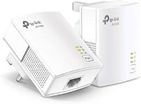 TP-Link TL-PA717 KIT 1-Port Gigabit Powerline Starter Kit, Data Transfer Speed Up to 1000 Mbps, Ideal for HD/3D/4K Video Streaming and Online Gaming(for Wired Only), No Configuration Required