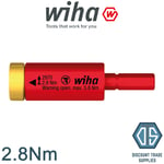 Wiha 41344 EasyTorque Electric Torque Adapter for SlimBits and SlimVario Holder