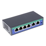 Uplink PoE Adapter 4 Port 24V PoL Switch Desktop Computer Active Ethernet Splitter IEEE 802.3af 802.3at Standard 10/100Mbps for Wireless LAN Access IP