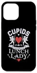 iPhone 15 Plus Romantic Lunch Lady Cupid's Favorite Valentines Day Quotes Case