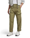G-STAR RAW Women's Cargo Relaxed Hose Pants , Green (Smoke Olive D22141-d299-b212),27W