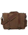 Rothco Vintage Pathfinders Laptop Väska (Bruna, One Size) Size Bruna