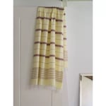 Extra stor Hamamhandduk XXL EGE 160x220 (Lemon Yellow/Chocolate Brown)