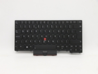 Lite-On - Erstatningstastatur for bærbar PC - med Trackpoint, UltraNav - bakbelysning - QWERTY - Storbritannia - for ThinkPad L14 Gen 1 20U1, 20U2, 20U5, 20U6
