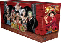 Eiichiro Oda - One Piece Box Set 4: Dressrosa to Reverie Volumes 71-90 with Premium Bok