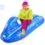 Uppblåsbar snörulle, kraftig uppblåsbar snörulle för barn och vuxna, gigantiska snöleksaker för