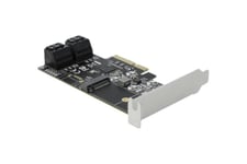 Delock - lagringskontrol - SATA 6Gb/s - PCIe 3.0 x4