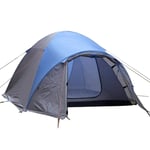 Nologo Durable Camping Tent 3-4 People Camping Tent Backpack Tent Hexagon Waterproof Dome Automatic Pop-up Outdoor Sports Tent Camping Awning 215 × 200 × 135cm,Easy to Install