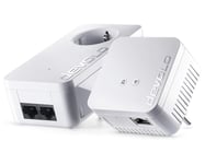 Devolo dLAN 550 WiFi Starter Kit (500Mbit, pack of 2 Kit, Powerline + WLAN, 1xLAN)