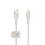 Belkin BOOST CHARGE USB-C to LTG_Braided Silicon 1m Vit
