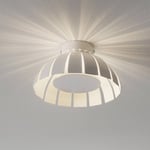 Marchetti Valkoinen LED-design-kattovalaisin Loto, 20 cm