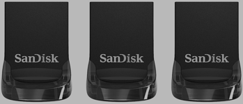 SanDisk Ultra Fit 3x32GB  Speeds Up To 130MB/s USB 3.2 Gen 1  Flash Drive