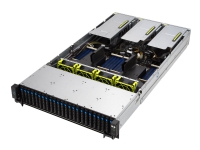 ASUS RS720A-E11-RS24U - Server - rackmonterbar - 2U - toveis - ingen CPU - RAM 0 GB - SATA - hot-swap 2.5 brønn(er) - uten HDD - AST2600 - 10 Gigabit Ethernet - uten OS - monitor: ingen