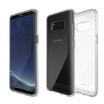 Case Cover For Samsung Galaxy S8+ Tech21 Pure Clear Impact Protection Slim Thin