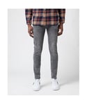 Levi's Mens Levis 512 Slim Taper Jeans in Grey Cotton - Size 34 Regular