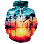 Hoodies For Teens Jumper Hoodie 3D Digital Printing Romantic Hooded Loose Hooded Couple Sweater Autumn And Winter Trendy Casual Jacket 3D 3_Children'S Clothing 150Cm