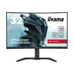 iiyama G-MASTER Red Eagle GCB3280QSU-B2 - LED-skärm - böjd - 32" - HDR