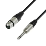 Adam Hall Cables 4 STAR MFP 0300 - Câble Micro REAN XLR femelle vers Jack 6,35 mm mono 3 m