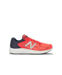 New Balance Womenss 490v6 Running Shoes in Orange Textile - Size UK 8