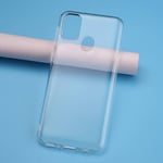 Samsung Galaxy M21/M30s - Ultra klar gummi cover med anti-slip - Transparent